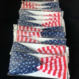 Women patriotic headbands USA